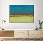 Harbor Light III by Sharon Gordon on GIANT ART - blue abstract