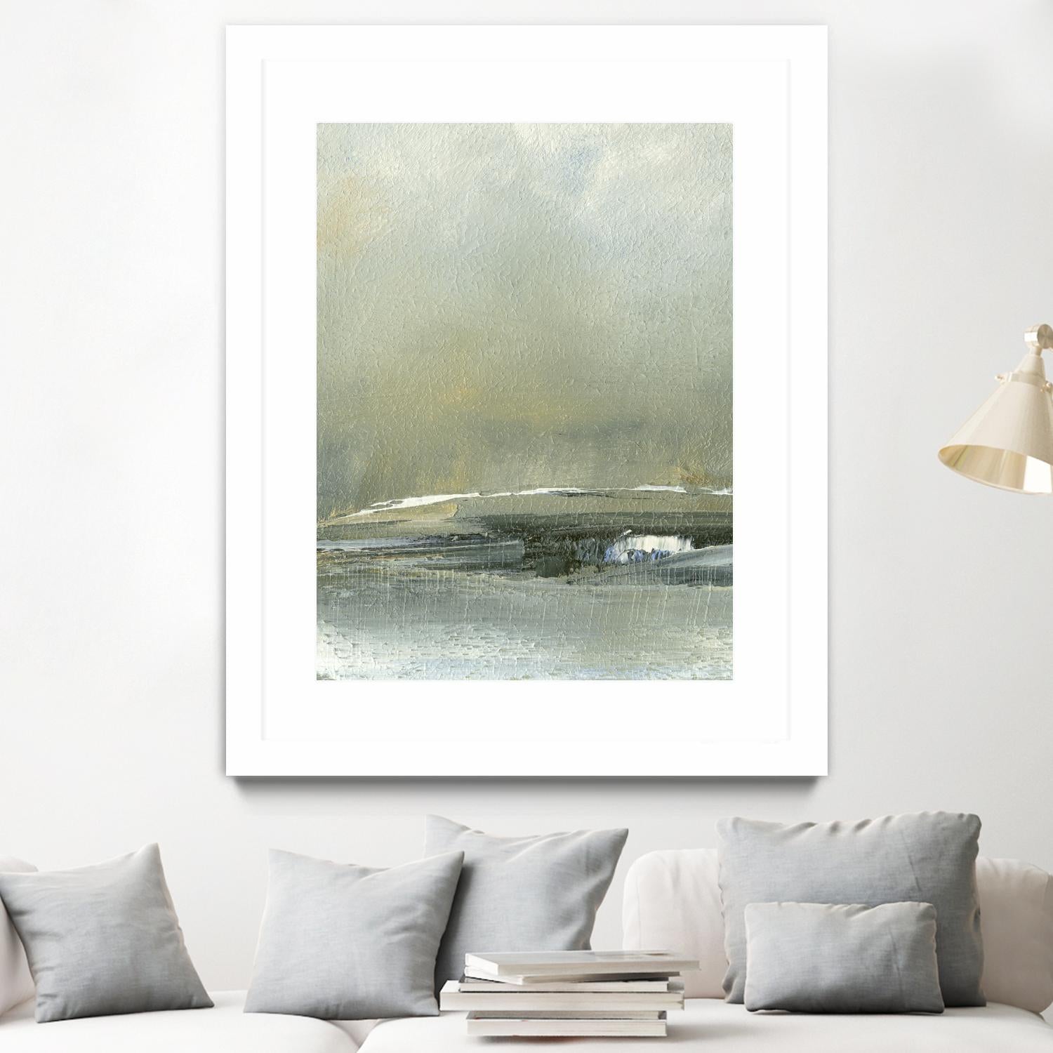 Wander III by Sharon Gordon on GIANT ART - blue abstract