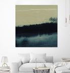 Water II by Sharon Gordon on GIANT ART - beige abstract