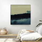 Water II by Sharon Gordon on GIANT ART - beige abstract