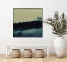 Water II by Sharon Gordon on GIANT ART - beige abstract