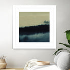 Water II by Sharon Gordon on GIANT ART - beige abstract