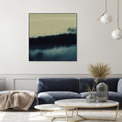 Water II by Sharon Gordon on GIANT ART - beige abstract