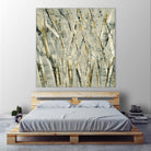 Birches V by Sharon Gordon on GIANT ART - black abstract