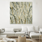 Birches V by Sharon Gordon on GIANT ART - black abstract