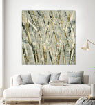 Birches V by Sharon Gordon on GIANT ART - black abstract