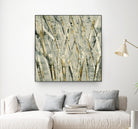 Birches V by Sharon Gordon on GIANT ART - black abstract