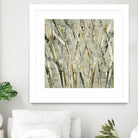Birches V by Sharon Gordon on GIANT ART - black abstract