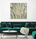 Birches V by Sharon Gordon on GIANT ART - black abstract