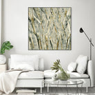 Birches V by Sharon Gordon on GIANT ART - black abstract