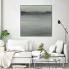 Abstract Horizon V by Ethan Harper on GIANT ART - blue abstract