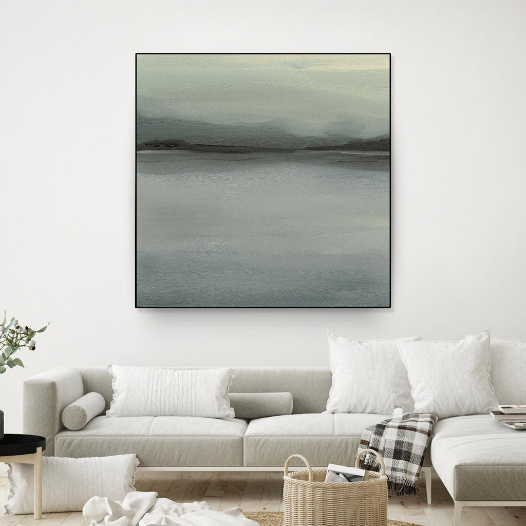 Abstract Horizon VI by Ethan Harper on GIANT ART - blue abstract