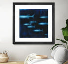 School II by Norman Wyatt on GIANT ART - blue abstract