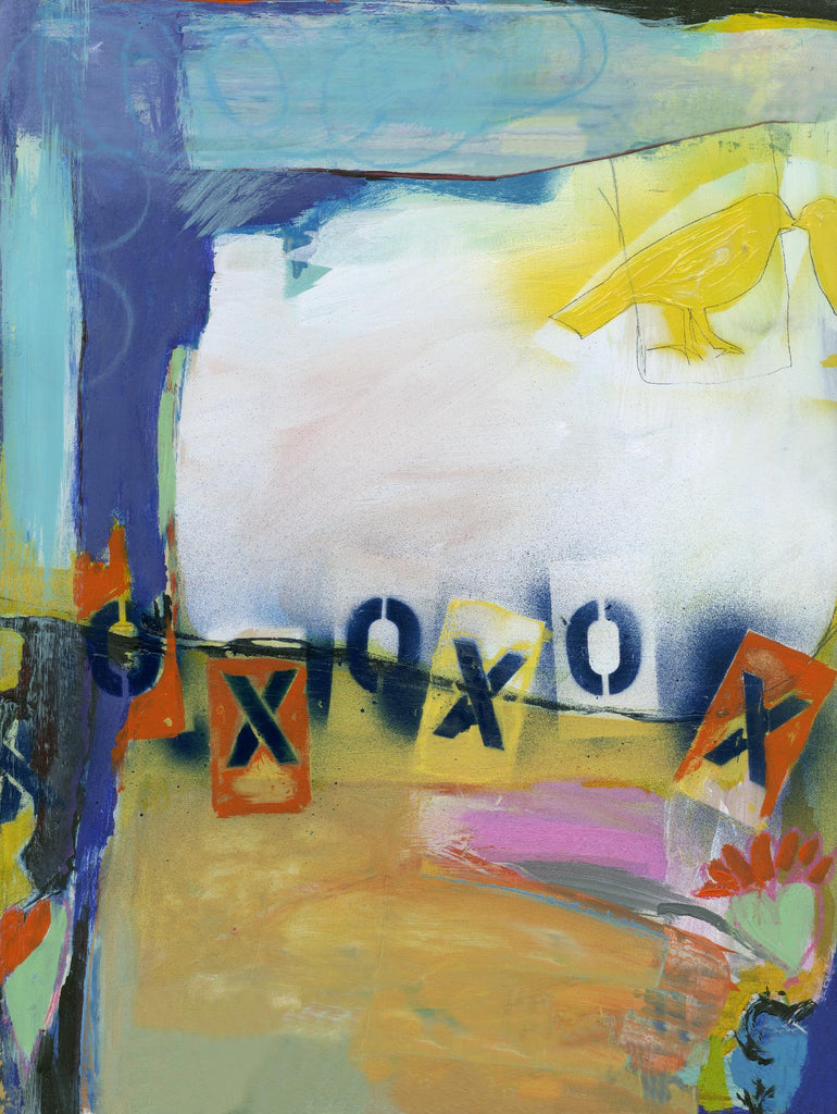 Besame Mucho II by Jodi Fuchs on GIANT ART - abstract