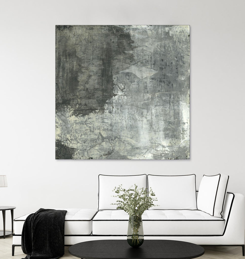 Gray Abstract II par Elena Ray sur GIANT ART - abstrait noir