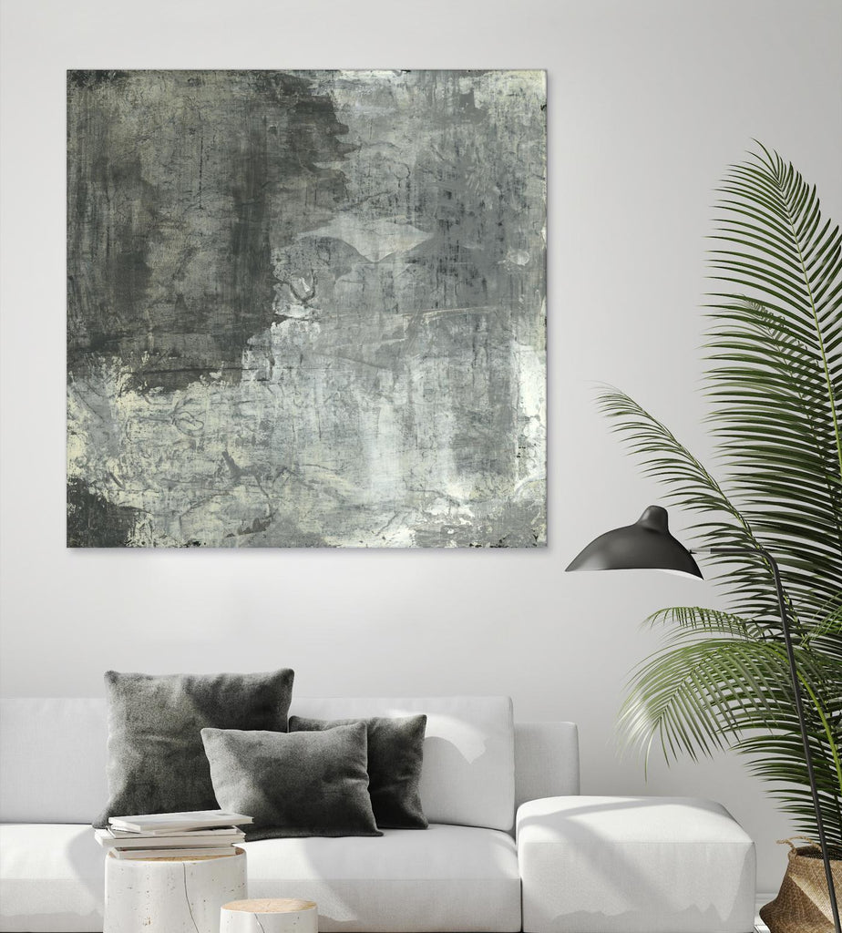 Gray Abstract II by Elena Ray on GIANT ART - black abstract