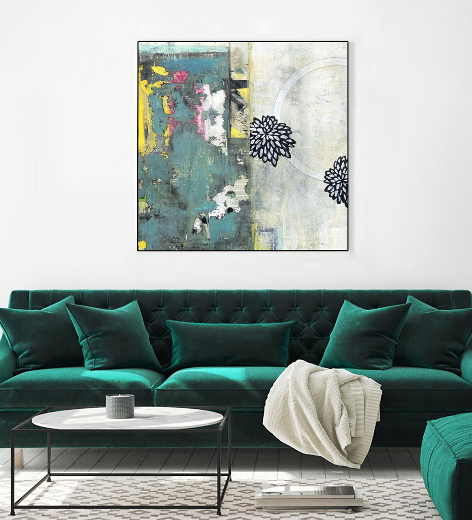 After the Winter I by Jodi Fuchs on GIANT ART - green abstract