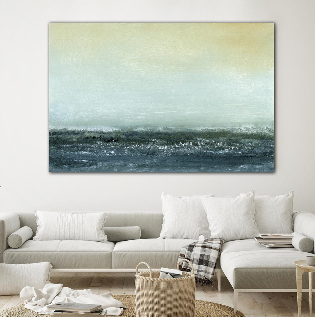 Sea View VI by Sharon Gordon on GIANT ART - blue costal ocean