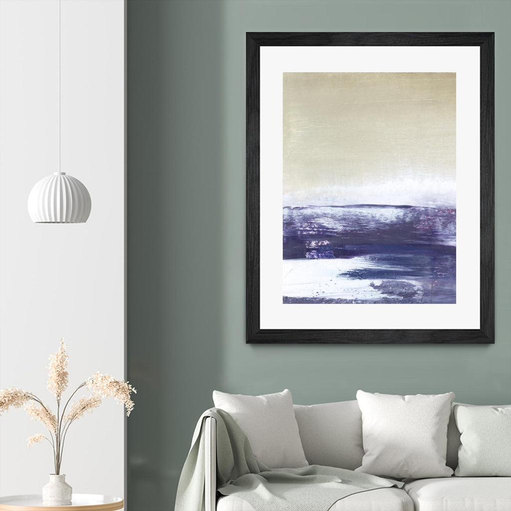 Amethyst Sea I by Sharon Gordon on GIANT ART - pink abstract
