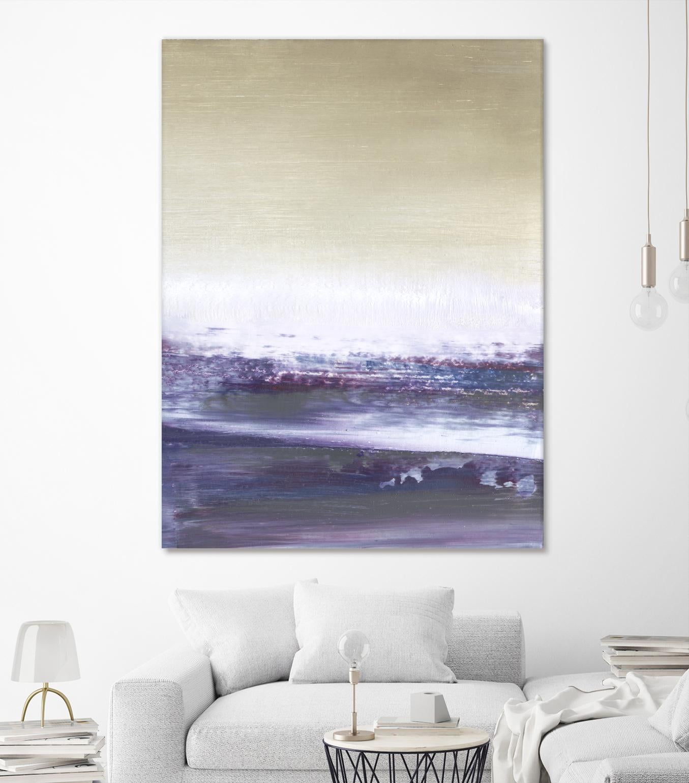 Amethyst Sea II by Sharon Gordon on GIANT ART - pink abstract