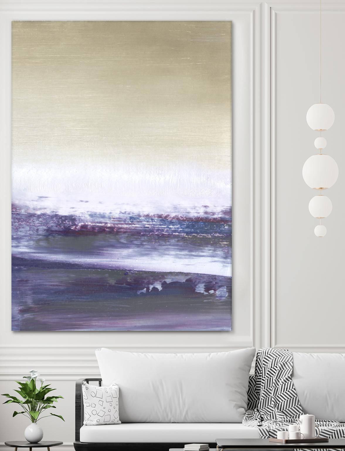 Amethyst Sea II by Sharon Gordon on GIANT ART - pink abstract
