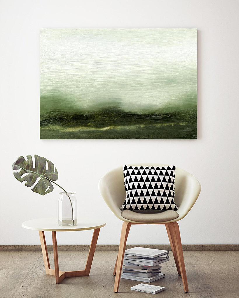Verdant III by Sharon Gordon on GIANT ART - green abstract