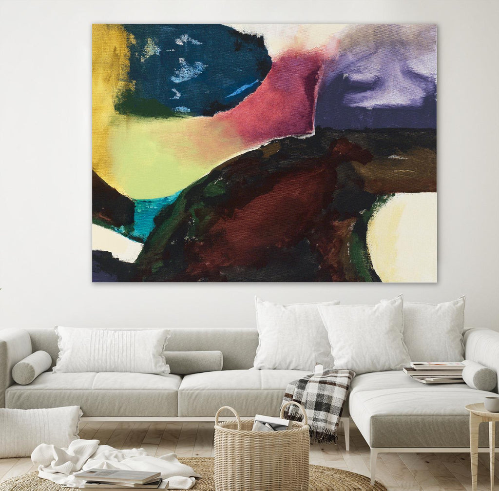 Obsession I by Sisa Jasper on GIANT ART - pink abstract
