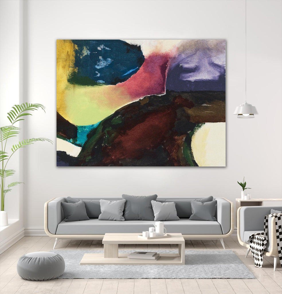 Obsession I by Sisa Jasper on GIANT ART - pink abstract