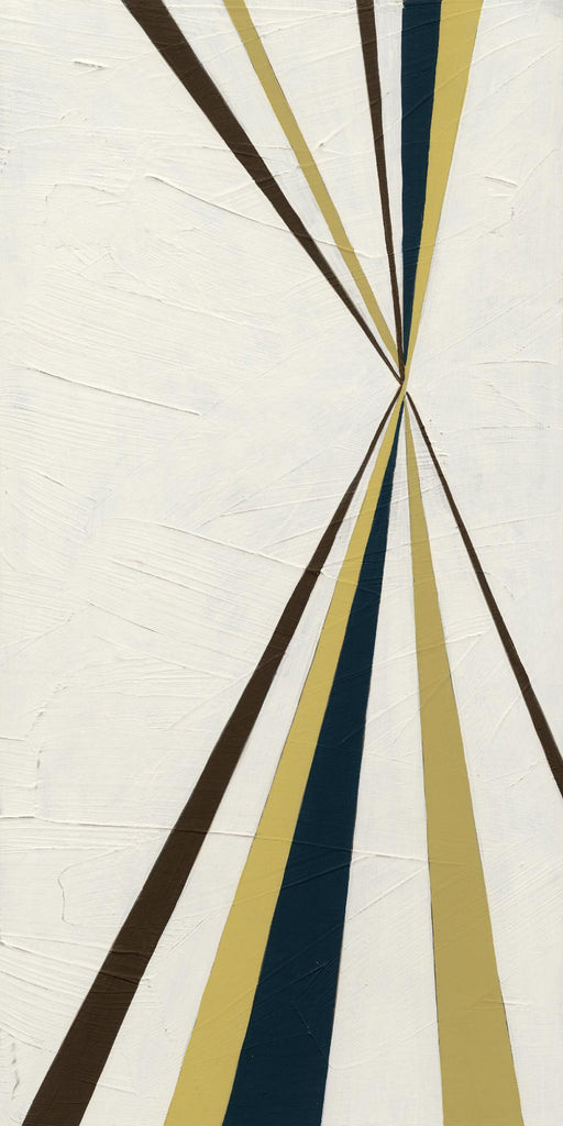 Vanishing Point I de June Erica Vess sur GIANT ART - abstrait beige