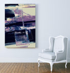 Violet Fusion I by Sharon Gordon on GIANT ART - pink abstract