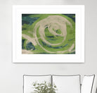 Waters Edge by Charles McMullen on GIANT ART - beige abstract