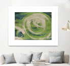 Waters Edge by Charles McMullen on GIANT ART - beige abstract