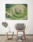 Waters Edge by Charles McMullen on GIANT ART - beige abstract