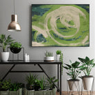 Waters Edge by Charles McMullen on GIANT ART - beige abstract