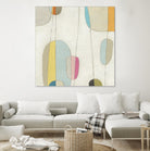 Molecular Motion IV by June Erica Vess on GIANT ART - beige shapes