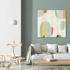 Molecular Motion IV by June Erica Vess on GIANT ART - beige shapes