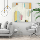 Molecular Motion IV by June Erica Vess on GIANT ART - beige shapes