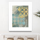 Dots and Stars II by Megan Meagher on GIANT ART - blue abstract