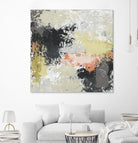 Gossamer Cloud II by June Erica Vess on GIANT ART - yellow abstract