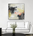 Gossamer Cloud II by June Erica Vess on GIANT ART - yellow abstract