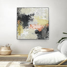Gossamer Cloud II by June Erica Vess on GIANT ART - yellow abstract