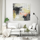 Gossamer Cloud II by June Erica Vess on GIANT ART - yellow abstract