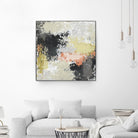 Gossamer Cloud II by June Erica Vess on GIANT ART - yellow abstract