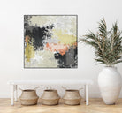 Gossamer Cloud II by June Erica Vess on GIANT ART - yellow abstract