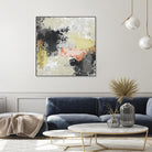 Gossamer Cloud II by June Erica Vess on GIANT ART - yellow abstract