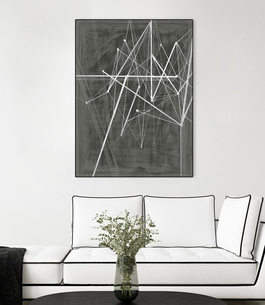 Vertices II by Ethan Harper on GIANT ART - white shapes geometrical