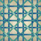 Woven Symmetry I by Chariklia Zarris on GIANT ART - blue patterns