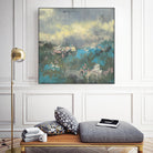 Painterly Field I by Jennifer Goldberger on GIANT ART - blue abstract