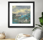 Painterly Field I by Jennifer Goldberger on GIANT ART - blue abstract
