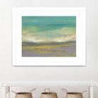 Sunset Study II by Jennifer Goldberger on GIANT ART - green abstract nature